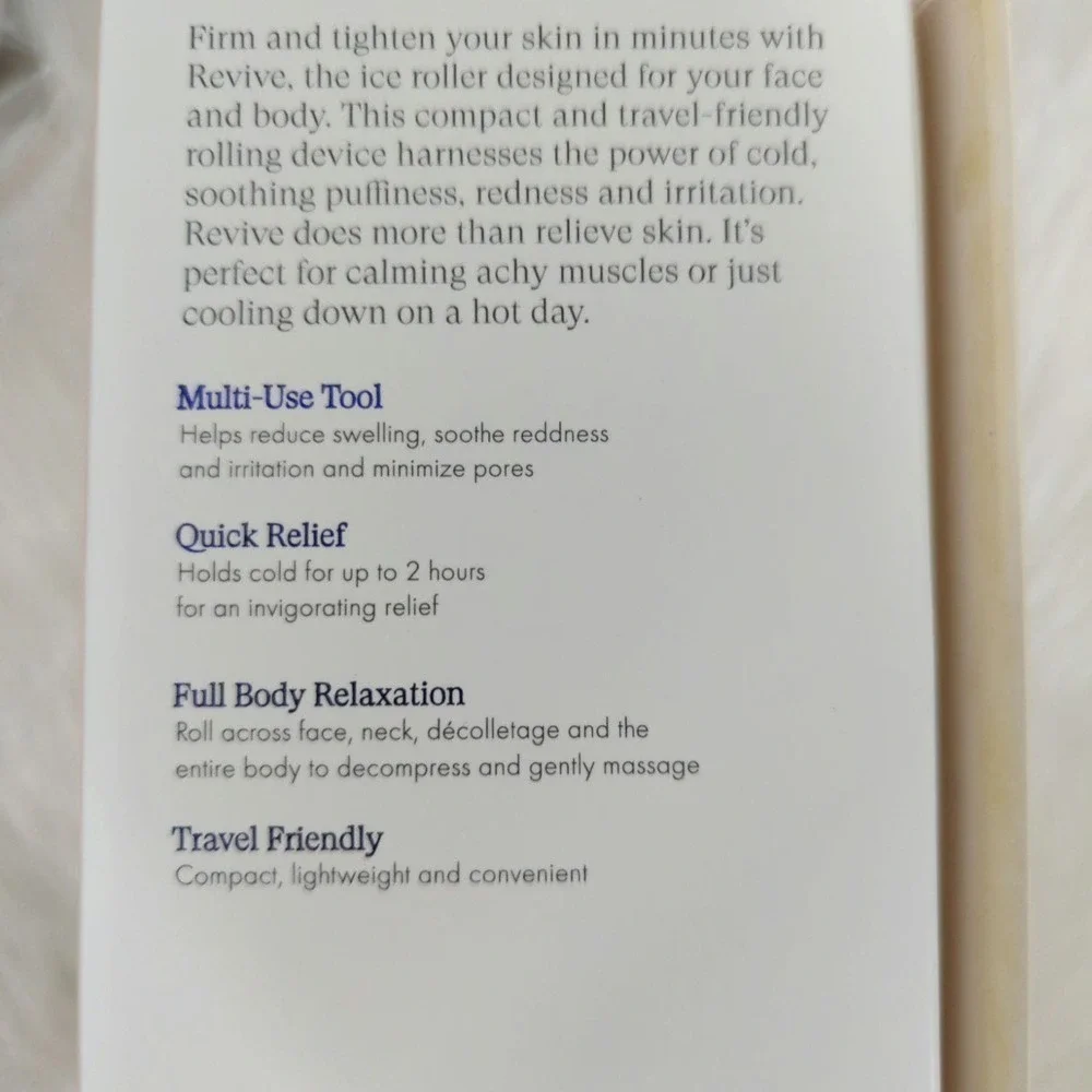 Vanity Planet Rivive‎ Face & Body Ice Roller BNIB